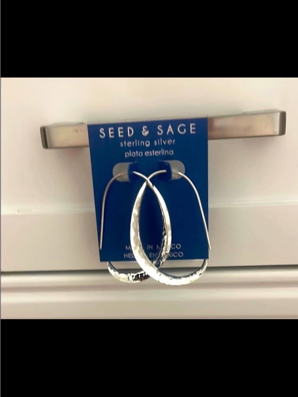 Seed & Sage Sterling Silver Earrings